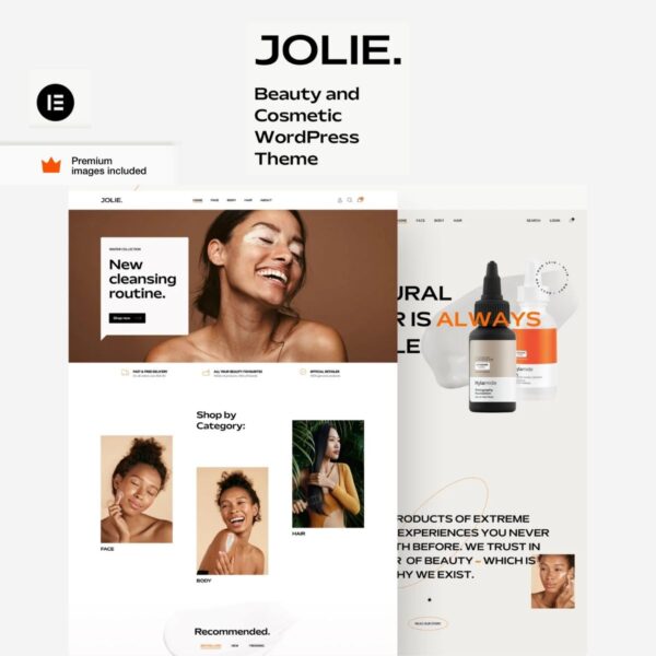 Jolie - Beauty Ecommerce WordPress Theme - Download $4.49