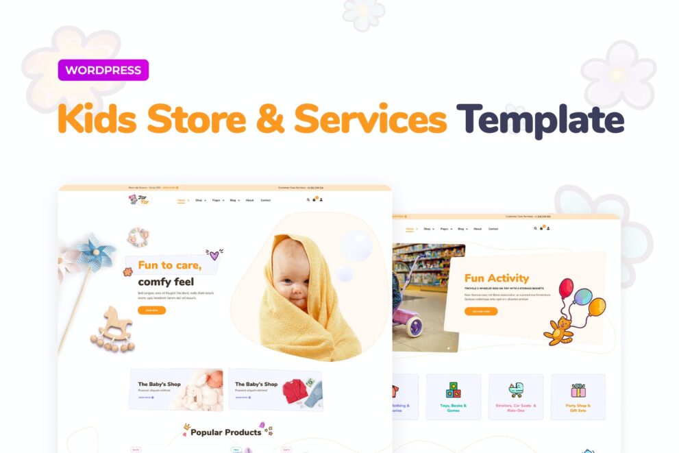 JoyToy – Kids Store Elementor Template Kit JoyToy – Kids Store Elementor Template Kit
