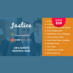 JUSTICE - Law & Business WordPress Theme - Download $4.49