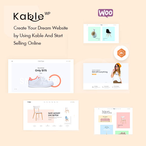 Kable - Multipurpose WooCommerce Theme - Download $4.49