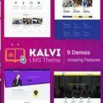 Kalvi Theme GPL v4.6 – LMS Education WordPress Theme
