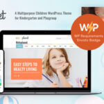 Kids Planet Theme GPL v2.2.14.2 – A Multipurpose Children WP Theme for Kindergarten and Playgroup