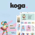 Koga - Blog & Magazine WordPress Theme - Download $4.49