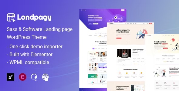 Landpagy Multipurpose Landing page WordPress Theme Landpagy Multipurpose Landing page WordPress Theme