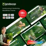 Landscop - Landscaping & Gardening WordPress Theme $4.49