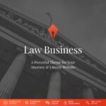 LawBusiness - Attorney & Lawyer WordPress Theme - Download $4.49