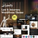Lawfy – Lawyer WordPress Theme $4.49