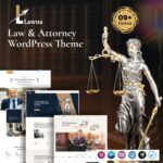 Lawna - Attorney & Advocate WordPress Theme $4.49
