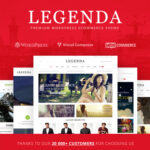 Legenda - Responsive Multi-Purpose WordPress Theme - Download $4.49