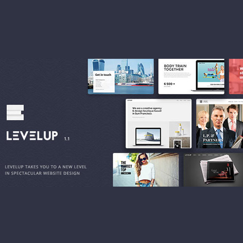 LEVELUP - Responsive Creative Multipurpose WordPress Theme - Download $4.49