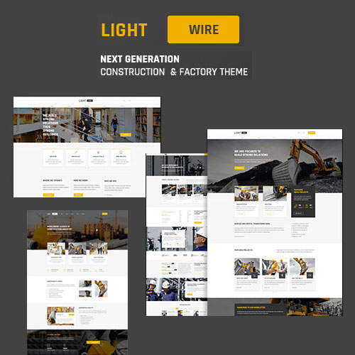 Lightwire - Construction And Industry Theme - Download $4.49
