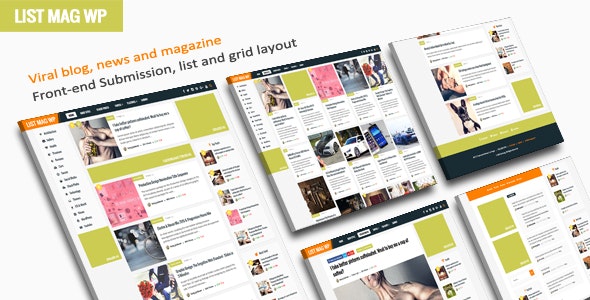 List Mag WP A Responsive WordPress Blog Theme