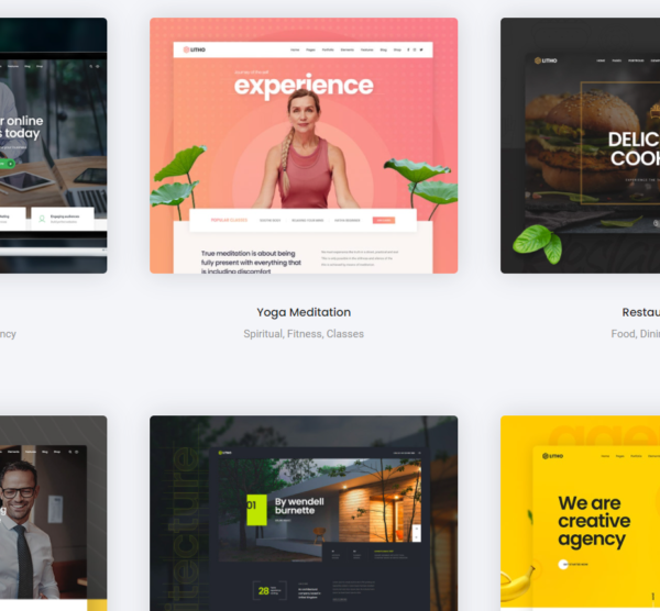 Litho – The Multipurpose HTML5 Template