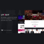 Livesay - Event & Conference WordPress Theme - Download $4.49