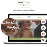 Love Story | Wedding and Event Planner WordPress Theme - Download $4.49
