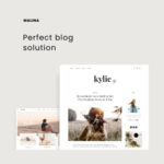 Malina - Personal WordPress Blog Theme - Download $4.49