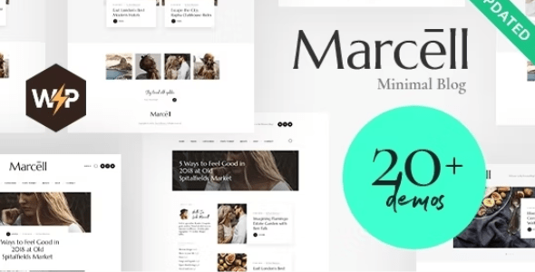 Marcell Theme GPL v1.2.13 – Personal Blog & Magazine WordPress Theme