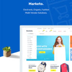 Marketo - eCommerce & Multivendor Marketplace Woocommerce WordPress Theme - Download $4.49