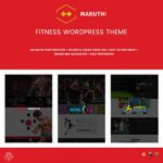 Maruthi - Fitness Gym WordPress Theme $4.49