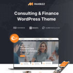 Maxbizz - Consulting & Financial Elementor WordPress Theme - Download $4.49
