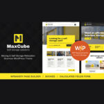 MaxCube | Moving & Self Storage Relocation Business WordPress Theme - Download $4.49