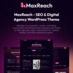 MaxReach - SEO & Digital Agency WordPress Theme - Download $4.49