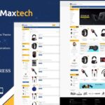 Maxtech Electronics WooCommerce Theme