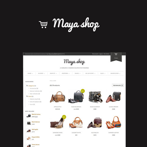 MayaShop - A Flexible Responsive e-Commerce Theme - Download $4.49