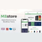 MBStore - Digital WooCommerce WordPress Theme - Download $4.49