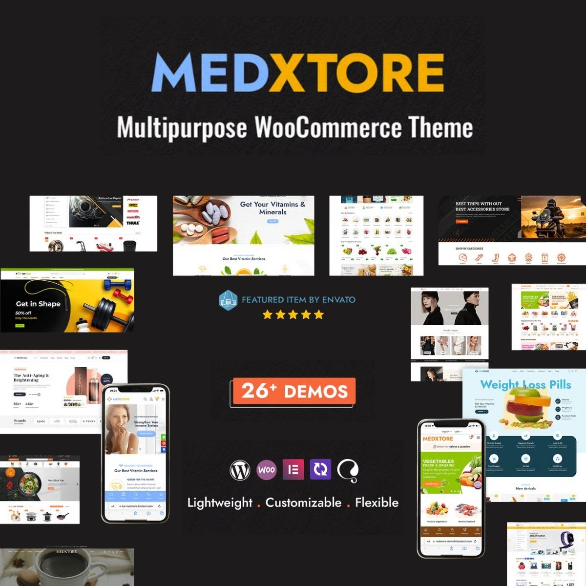 MedXtore – Responsive Multipurpose Elementor WooCommerce WordPress Theme $4.49 MedXtore – Responsive Multipurpose Elementor WooCommerce WordPress Theme $4.49