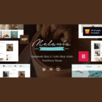 Melania | Blog about Handmade & Crafts WordPress Theme + Shop - Download $4.49