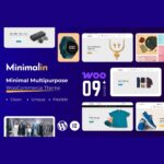 Minimalin - Minimal Multipurpose WooCommerce WordPress Theme $4.49
