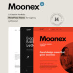 Moonex - Agency & Portfolio WordPress Theme - Download $4.49