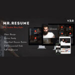 Morgan - Resume, vCard, Personal, Profile and Portfolio WP Theme - Download $4.49