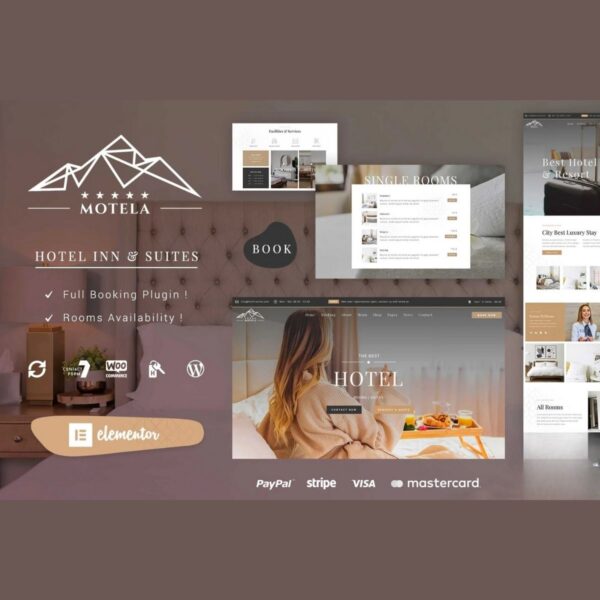 Motela - Hotel WordPress $4.49
