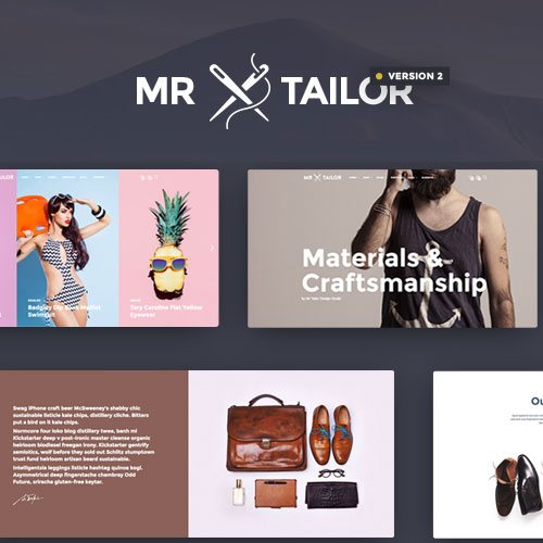 Mr. Tailor - Responsive WooCommerce Theme - Download $4.49