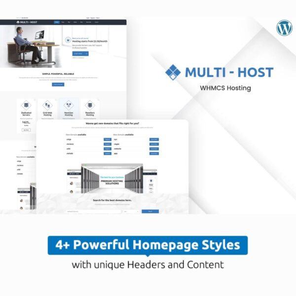 Multi Host | WHMCS Hosting - Download $4.49