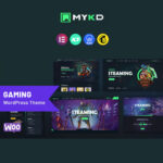 MYKD - eSports and Gaming NFT WordPress Theme - Download $4.49