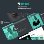 Myour - CV WordPress Theme - Download $4.49