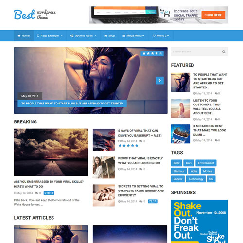 MyThemeShop Best WordPress Theme - Download $4.49