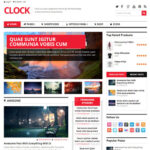 MyThemeShop Clock WordPress Theme - Download $4.49