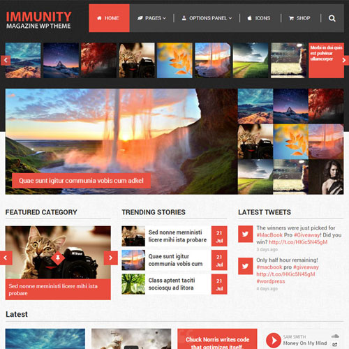 MyThemeShop Immunity WordPress Theme - Download $4.49
