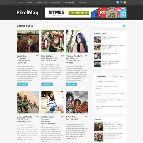 MyThemeShop Pixelmag WordPress Theme - Download $4.49