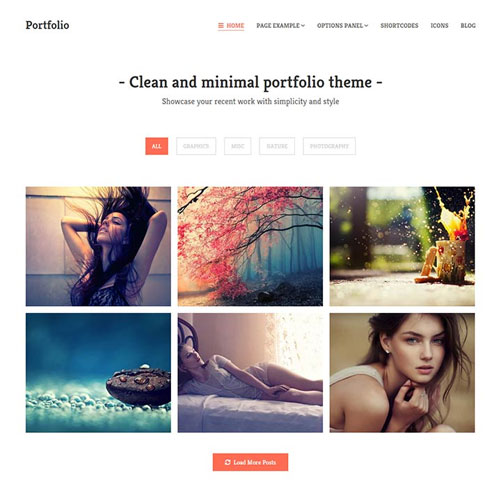 MyThemeShop Portfolio WordPress Theme - Download $4.49