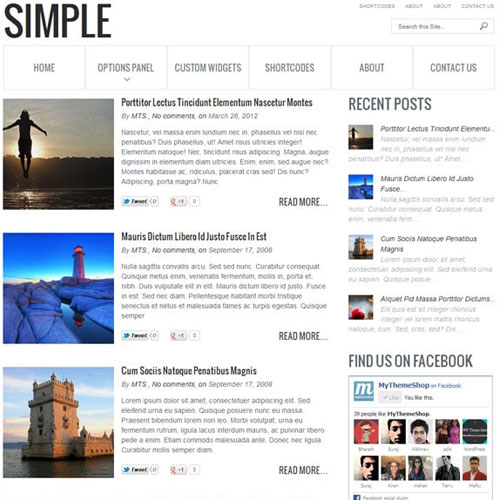 MyThemeShop Simple WordPress Theme - Download $4.49 MyThemeShop Simple WordPress Theme - Download $4.49