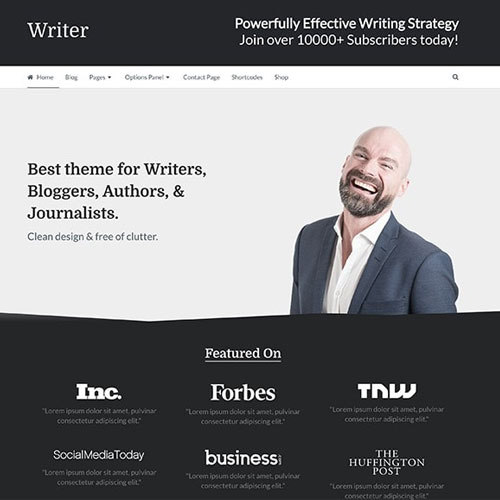 MyThemeShop Writer WordPress Theme - Download $4.49 MyThemeShop Writer WordPress Theme - Download $4.49