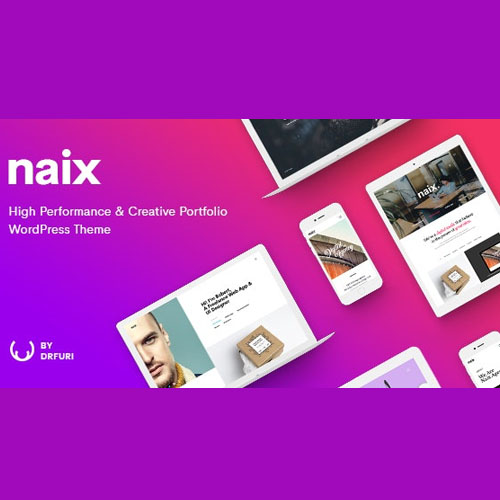 Naix - Creative & High Performance Portfolio WordPress Theme - Download $4.49 Naix - Creative & High Performance Portfolio WordPress Theme - Download $4.49