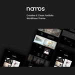 Namos - Creative One/Multi-Page Portfolio WordPress Theme - Download $4.49