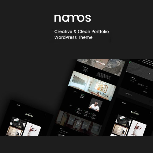 Namos - Creative One/Multi-Page Portfolio WordPress Theme - Download $4.49 Namos - Creative One/Multi-Page Portfolio WordPress Theme - Download $4.49