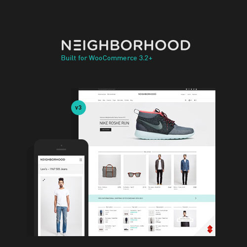 Neighborhood - Responsive Multi-Purpose Shop Theme - Download $4.49